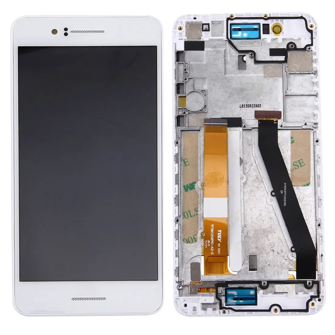 Original LCD Screen & Digitizer Full Assembly + Frame for HTC Desire