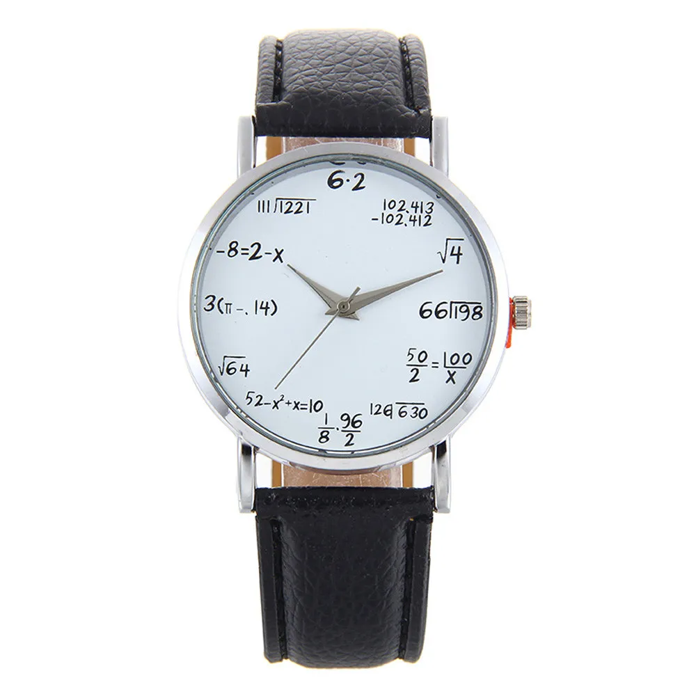 

Funny Digitals Pattern Dial Watch Women Fashion Leather Strap Simple Clock Quartz Wrist Watches Relogio Feminino #YL5