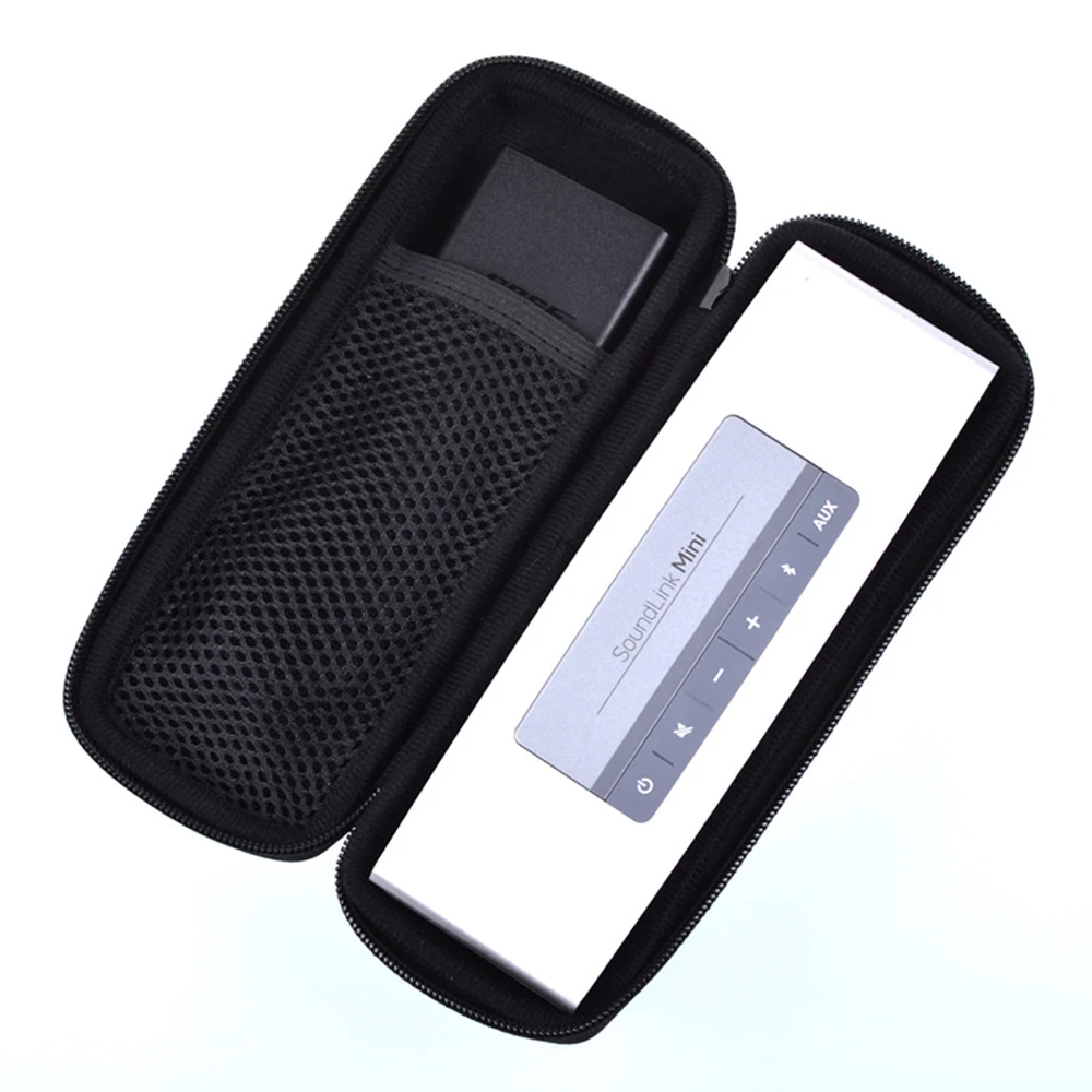 

Newest Hard PU EVA Case Travel Storage Cover Bag For Bose Soundlink Mini2 Wireless Bluetooth Speaker Extra Space for Plug&Cables
