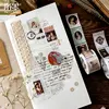 Cinta Washi serie Vintage para oficina y correos, sellos Retro, cinta adhesiva decorativa para café, etiqueta adhesiva DIY para álbum de recortes ► Foto 3/5