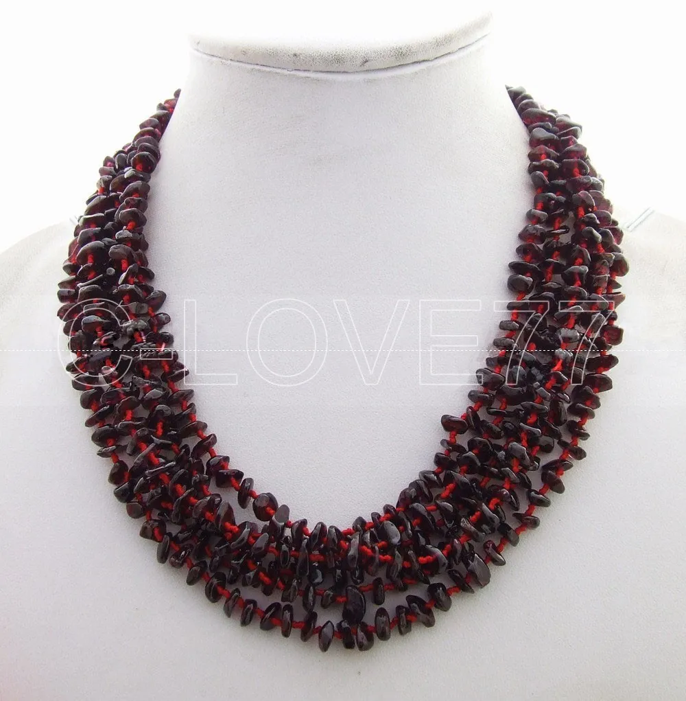 

Excellent! 6S Garnet Necklace