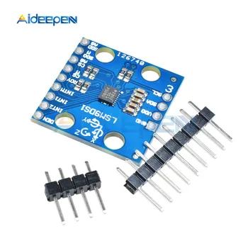 

LSM9DS1 nine-axis Sensor Module 9-axis IMU Accelerometer Gyroscope Magnetometer GY-LSM9DS1 For Arduino