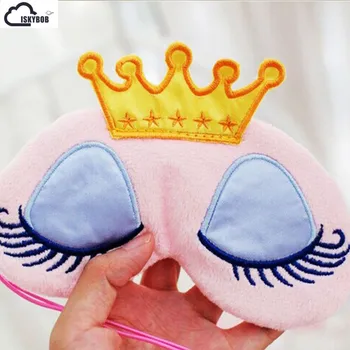 

PACKING ORGANIZERS Cute Useful Crown Eye Mask Shade Cover For Sleep