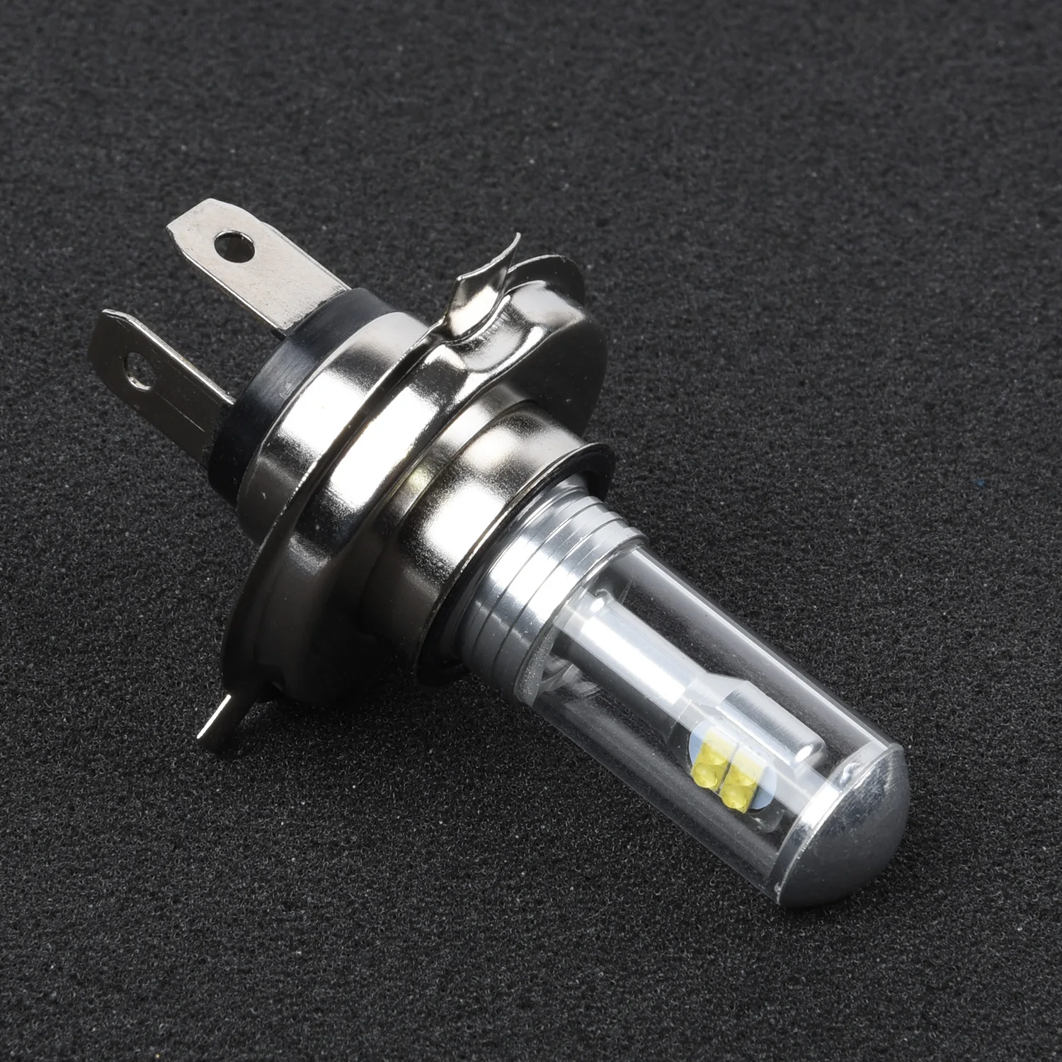 

H4/HS1 Headlight 40W 8LED COB 6500K White Motorcycle Hi/Lo Beam Light Aluminum Alloy 1Pcs Durable New Hot Sale