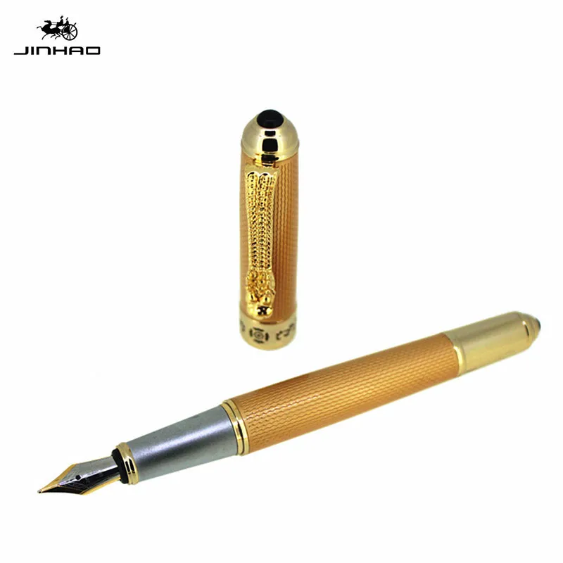 Jinhao1000 Роскошная Высококачественная Гальваническая авторучка для каллиграфического чернил офисная деловая ручка школьная Подарочная авторучка ручка - Цвет: As shown