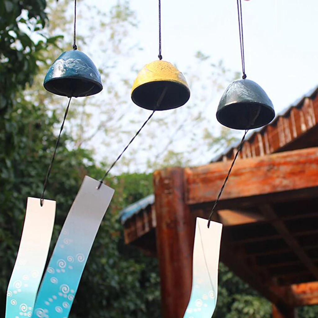 3 шт. японский Furin Wind Chime Nambu чугун Iwachu колокольчики на - Цена: 1 242,59 руб.