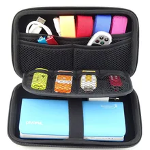 2,5 дюймовый жесткий противоударный кейс для хранения карт и проводов