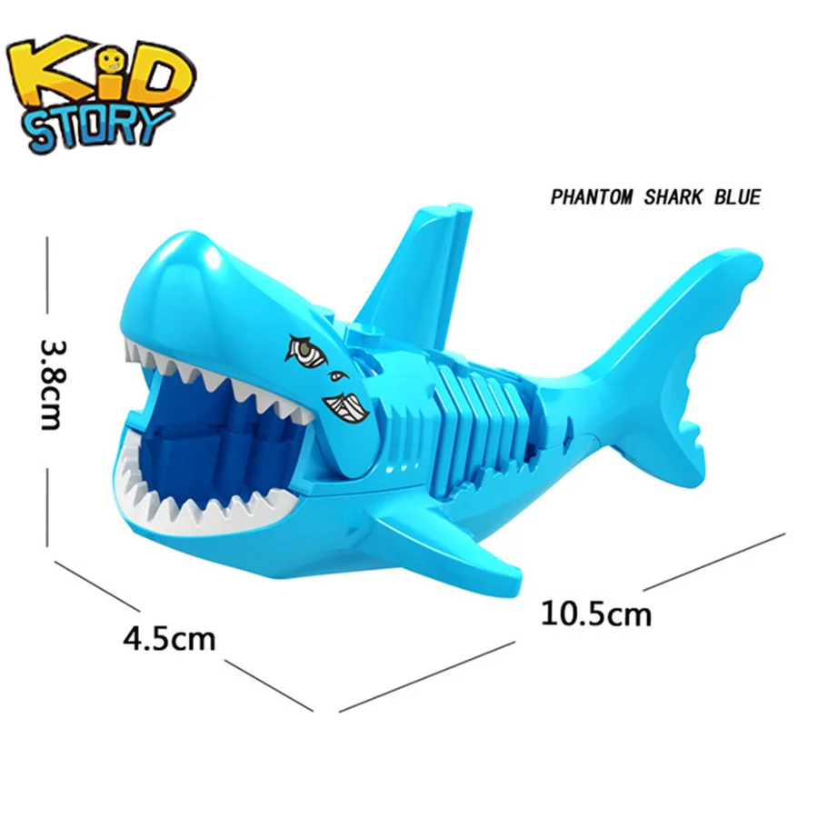 Duplos Animal Sets Shark Kaygoo Ghost Zombie Buzz Lightyear Legoingly Building Mini Bricks Action Figures Children Toys gift YF