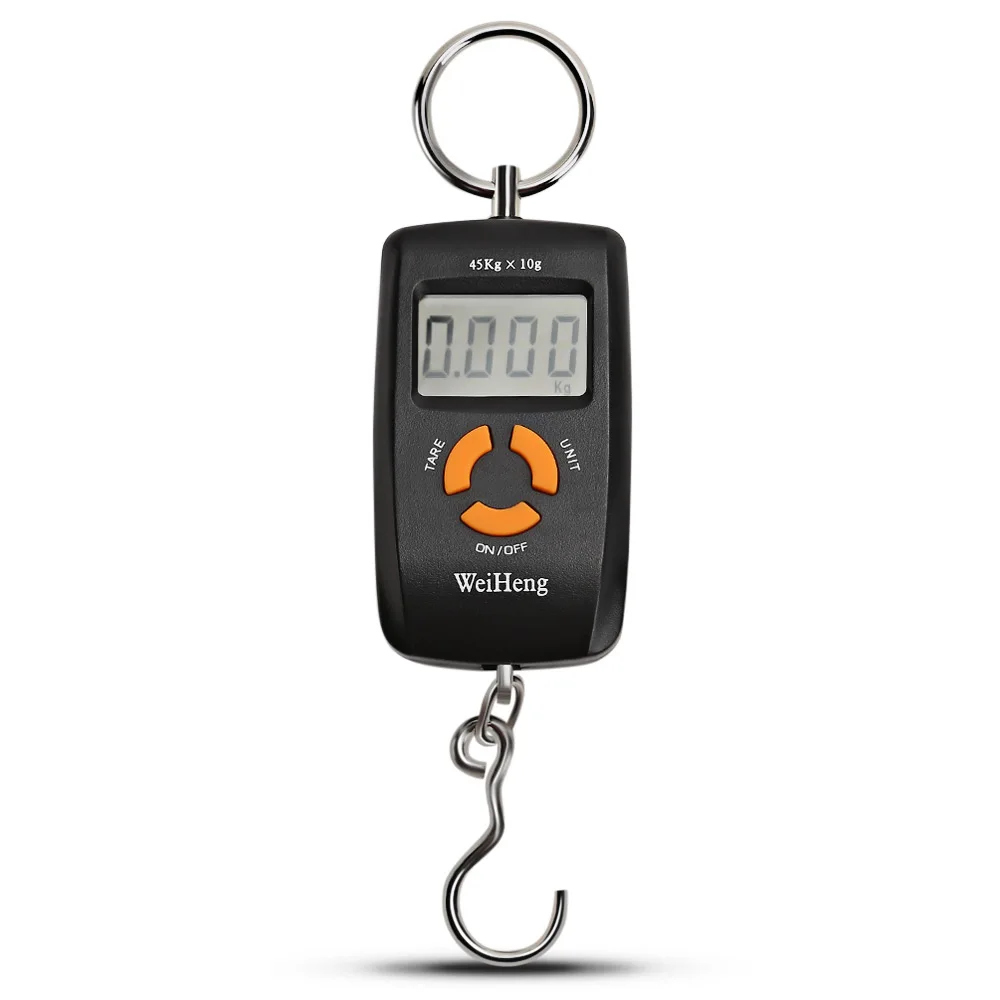45kg Capacity Mini Electronic Hanging Scale With Digital LCD Hanging