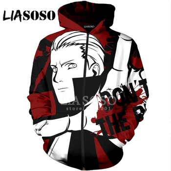 

LIASOSO 3D Print Women Men Rock Lee Shikamaru Nara Obito Uchiha Hooded pullover Hoodies Sweatshirts Zipper Jacket Harajuku X1135