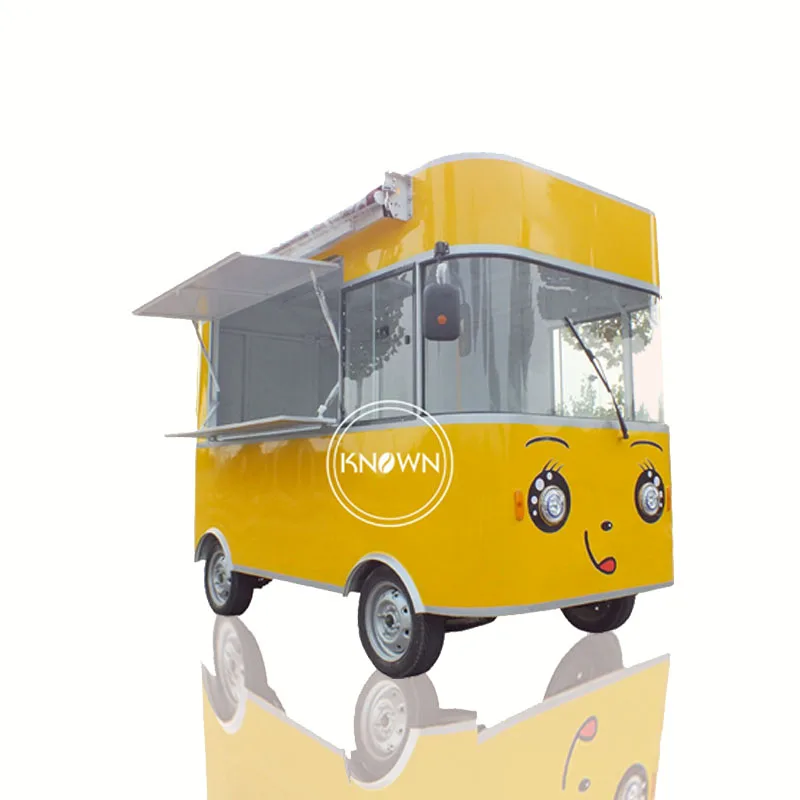 Китайский поставщик красочная уличная Мобильная тележка для еды/грузовик фаст