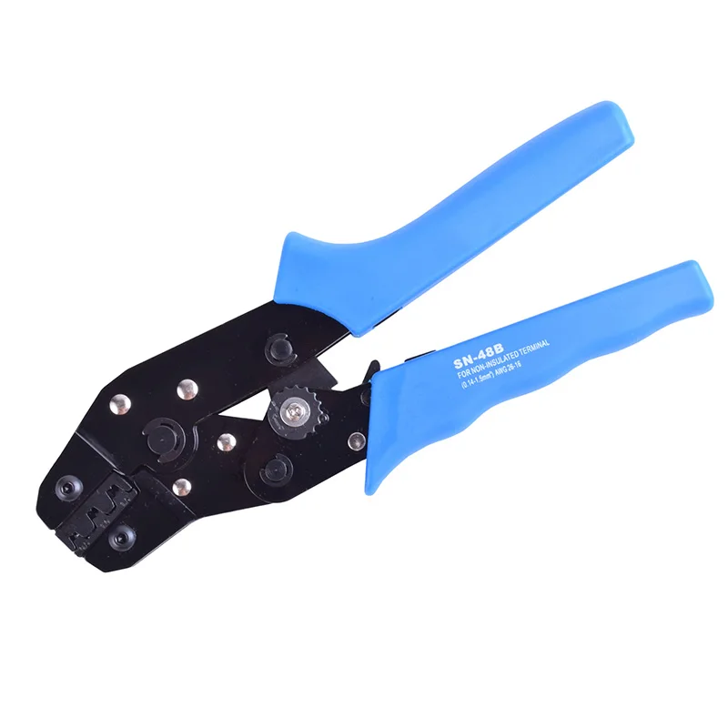 SN-28B SN-01C SN-01BM Pin обжимной инструмент HCS обжимные плоскогубцы 2,54 мм 3,96 мм 28-18AWG щипцы 0,1-1,0 мм квадратный Dupont обжимной инструмент - Цвет: SN-48B