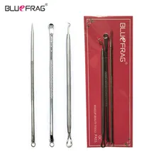 3 шт. экстрактор угрей Комедон прыщей белмиш, вакуумный удалитель угрей, инструмент экстрактора угрей/угрей, ложка для лица