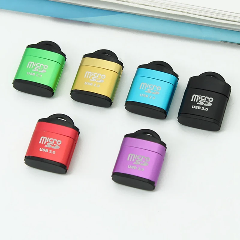Мини Высокоскоростной 480Mpbs USB 2 0 Micro SD SDXC TF T Flash кард ридер адаптер вычислительные