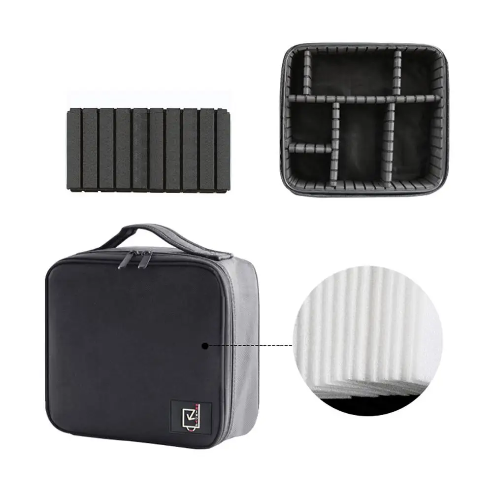 

Professional Women Cosmetic Case Brushes Makeup Bag Waterproof Travel Pouch Makeup Tool