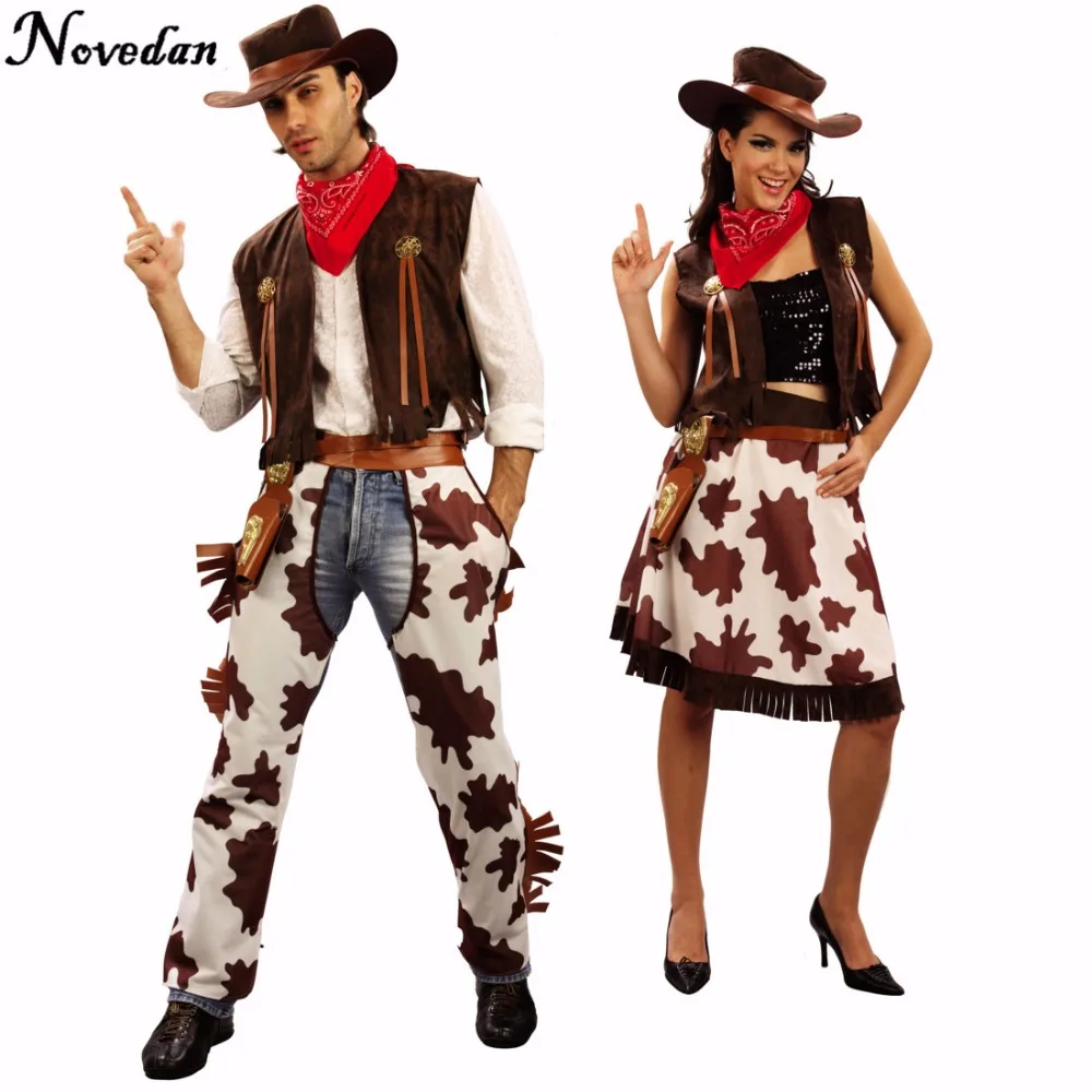 Cowgirl per Feste di Carnevale Stile Western Relaxdays Cappello da Cowboy Nero 