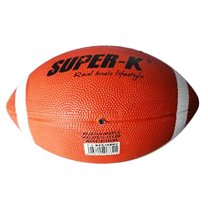 Goma suave fútbol americano no. 9 # Rugby bola Seguridad deporte bolas para niños jóvenes mujeres fútbol americano bola