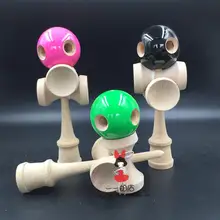 PU краска 100 Pece 5 отверстий 5cup заводские магазины бутик традиционные бук Kendama Бал дань профессиональный