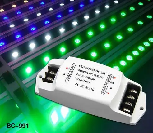 

BC-991-350 LED power repeater LED amplifier LED MONO repeater 350mA power repeater led strip power amplifier