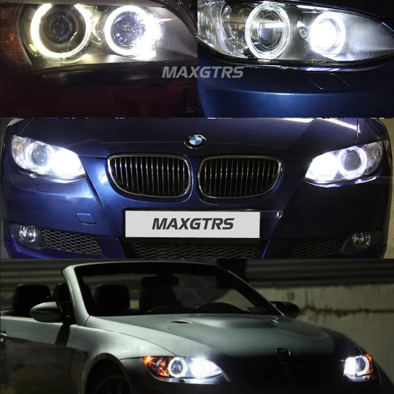 MAXGTRS 1 комплект (2*80 Вт) светодиодный Halo Кольцо маркер Ангельские глазки светильник