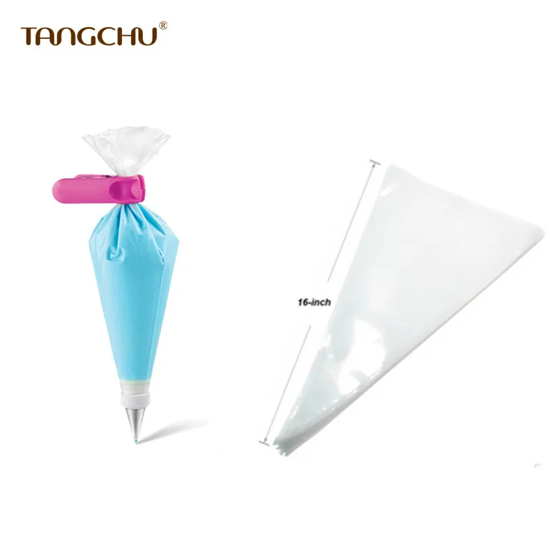 TANGCHU New Wholesale Pastry Piping Bags Heavy Disposable 16 inch Cake