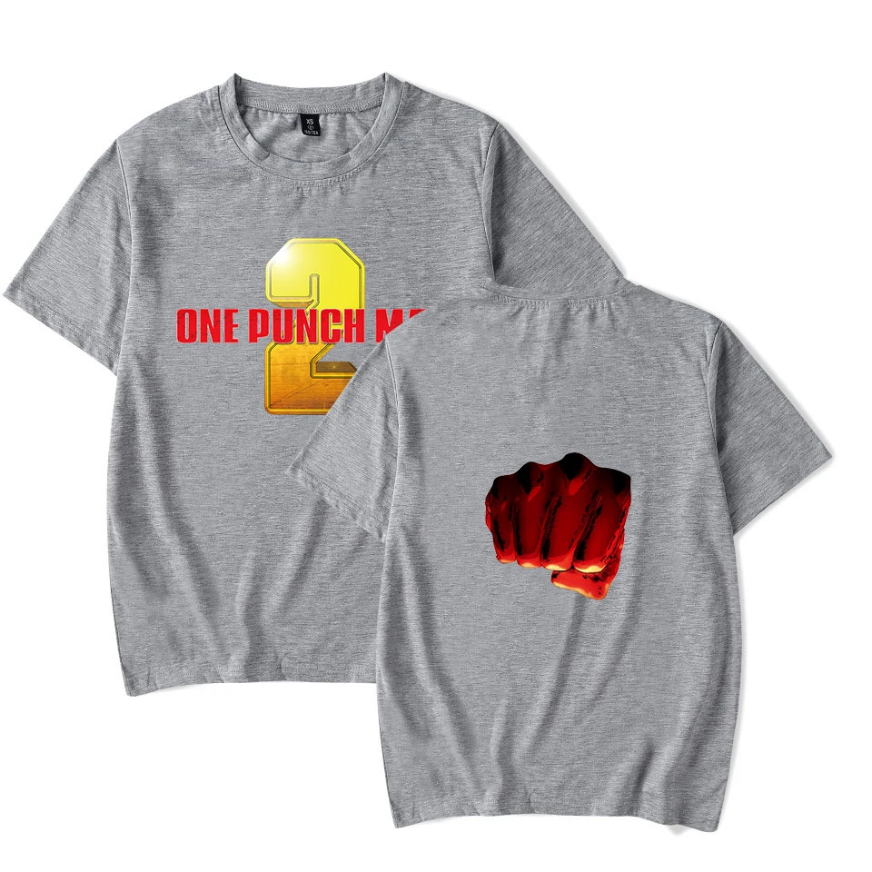 

One Punch Man Season T shirt Men/Women Cotton Wild O Neck Summer Plus Size Tshirt One Punch Man Season 2 Print Anime Harajuku