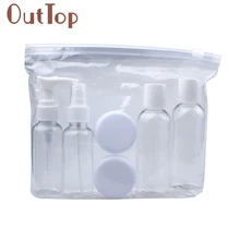 Портативный 6 шт./компл. прозрачный пластиковый дорожный Набор Make Up бутылки спрей многоразовая бутылях косметические bottlesdropship