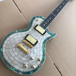 Custom shop, стандартный заказ Электрогитары, ручной работы 6 Строки палисандр гриф Гитары ra. вибрато системы. Реальные фотографии show