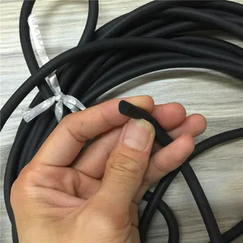 

Penetratingly 6mm diameter solid O-shaped strip car soundproof door seal strip inserted o-strip free shipping