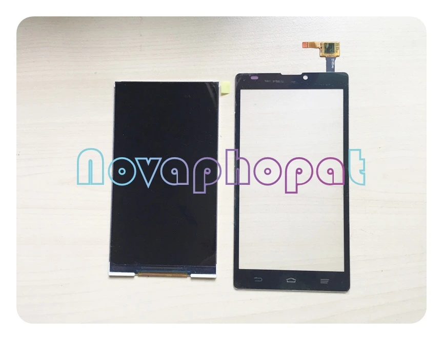 

Novaphopat Black LCD Screen Monitor For ZTE Blade L2 Touch Screen Digitizer Sensor + LCD Display Replacement +tracking