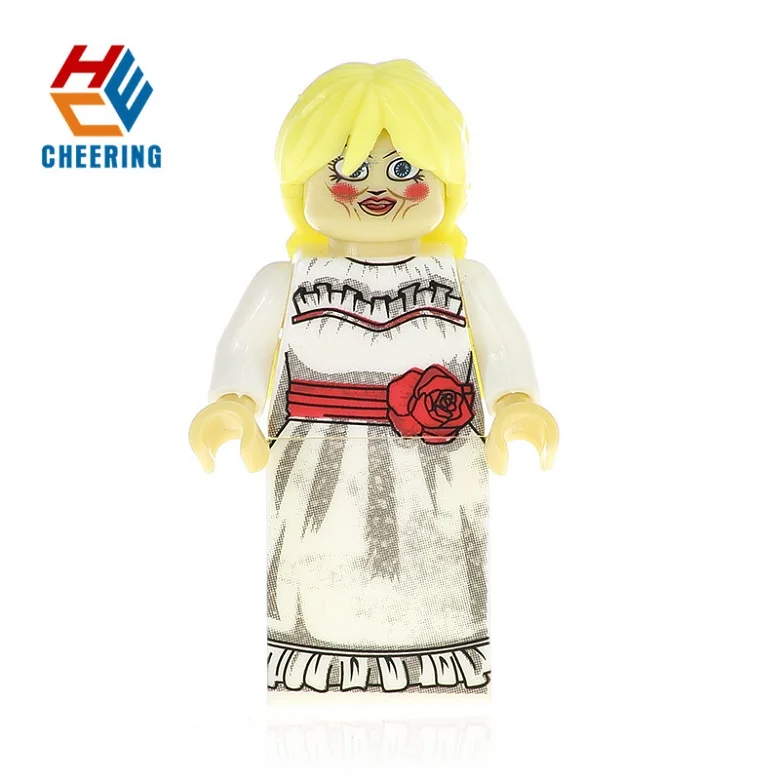 

20Pcs KF991 Super Heroes Annabelle Stay Puft Man Bricks Collection Action Building Blocks For Children Gift Toys