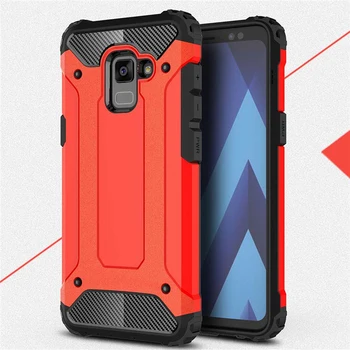 

50pcs Shockproof Dual Layer Armor Case For Samsung Galaxy A8S A6S A70 A60 A50 A40 A30 A20 A10 M30 M20 A20E A10E PC+TPU Cover