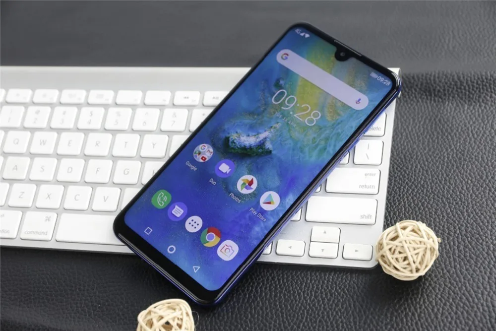 OUKITEL K9 Android мобильного телефона 7,12 "в виде капли воды, 4 Гб 64 Гб Octa Core Android 9,0 6000 мАч 16MP 8MP 5 V/6A быстрой зарядки смартфона