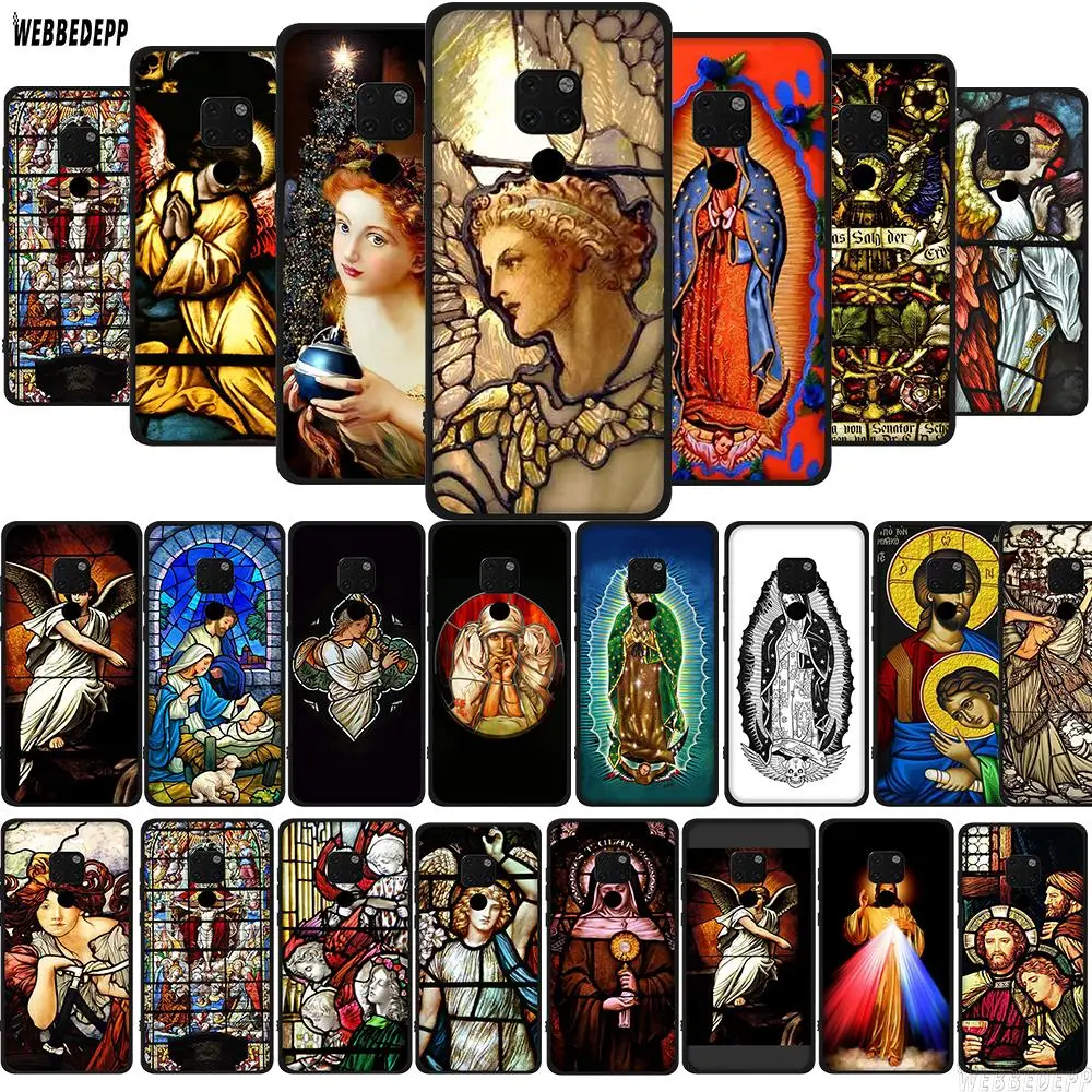 WEBBEDEPP Divine Mercy Jesus TPU Case for Huawei Honor 7A Pro 7X 8X 8C 8 9 10 Lite Y6 Prime 2018 Soft Cover | Мобильные телефоны и
