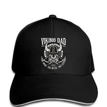 Забавные бейсболки Viking Dad Valhalla Мужская модная кепка