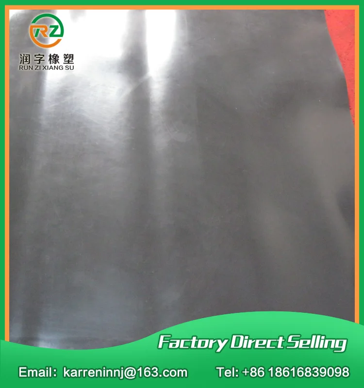 Thin Viton Rubber Sheet 500X500X0.5mm Black Viton Sheet