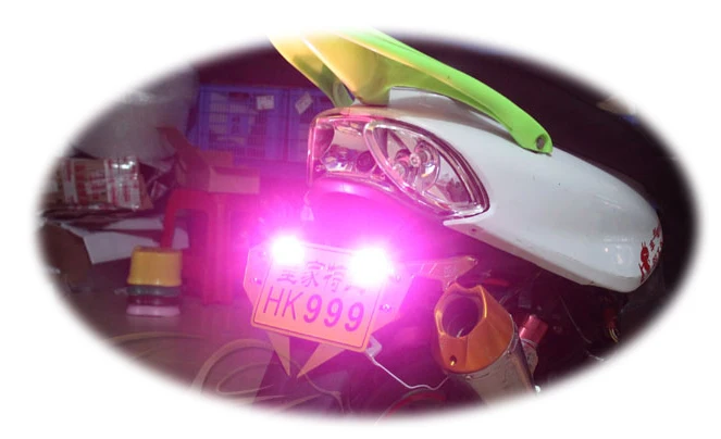 12В Автомобильный мотоцикл e bike eagle eye Led для вождения дневной свет лицензия