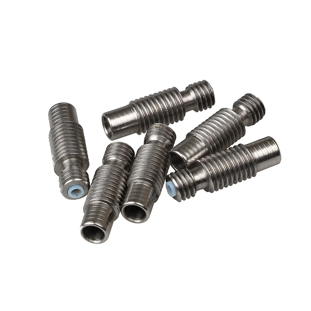Запчасти для 3D принтера XCR3D E3D V6 Hotend горловина из нержавеющей стали ПТФЭ