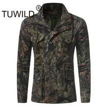 Осень и зима новая охота в джунглях ветровка мужская и женская одежда для альпинистов камуфляж хлопок мульти-карман