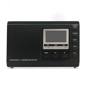 

Digital Alarm Clock Mini Radio FM / MW / SW with Digital Clock FM Radio Receiver Clock Radio