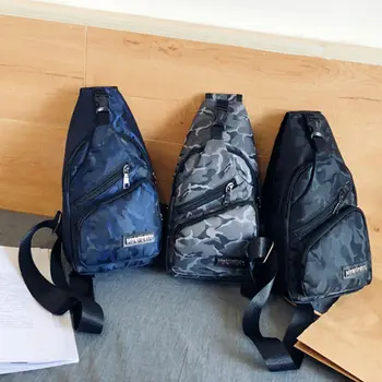 

Men's Sling Bag With USB Charging Anti-theft Chest Cross Body Shoulder Messenger