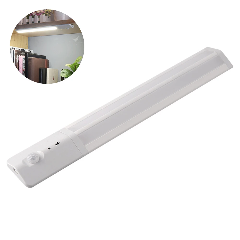 

DC5V Modern Led Wardrobe Home Cabinet Infrared Sensing Safe Energy Saving Light Bar Super Bright Kitchen USB Charging