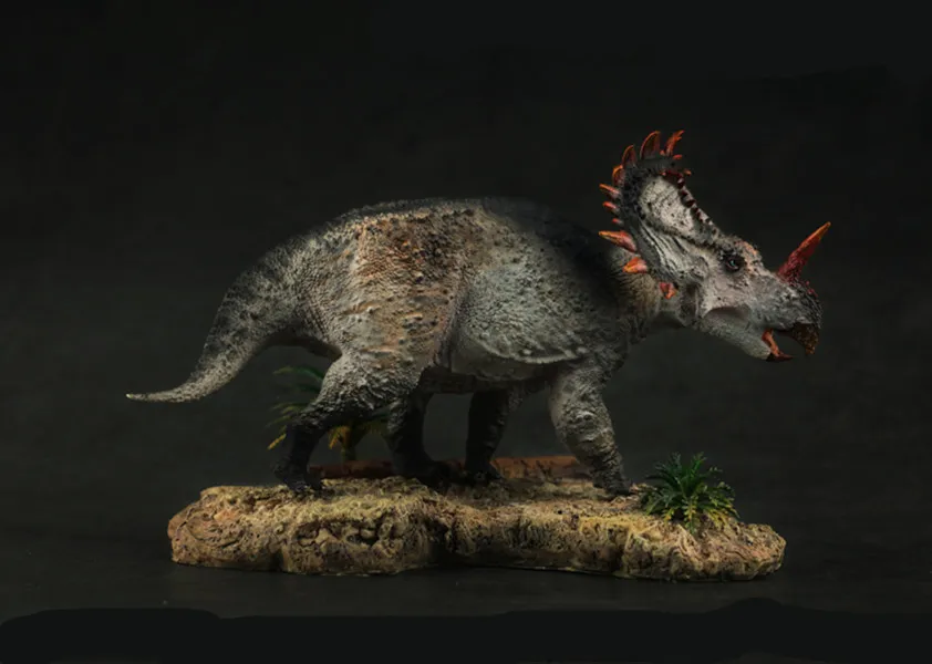 1:35 китайский Sinoceratops фигурка в масштабе динозавра основа для моделирования Игрушка коллектор Декор