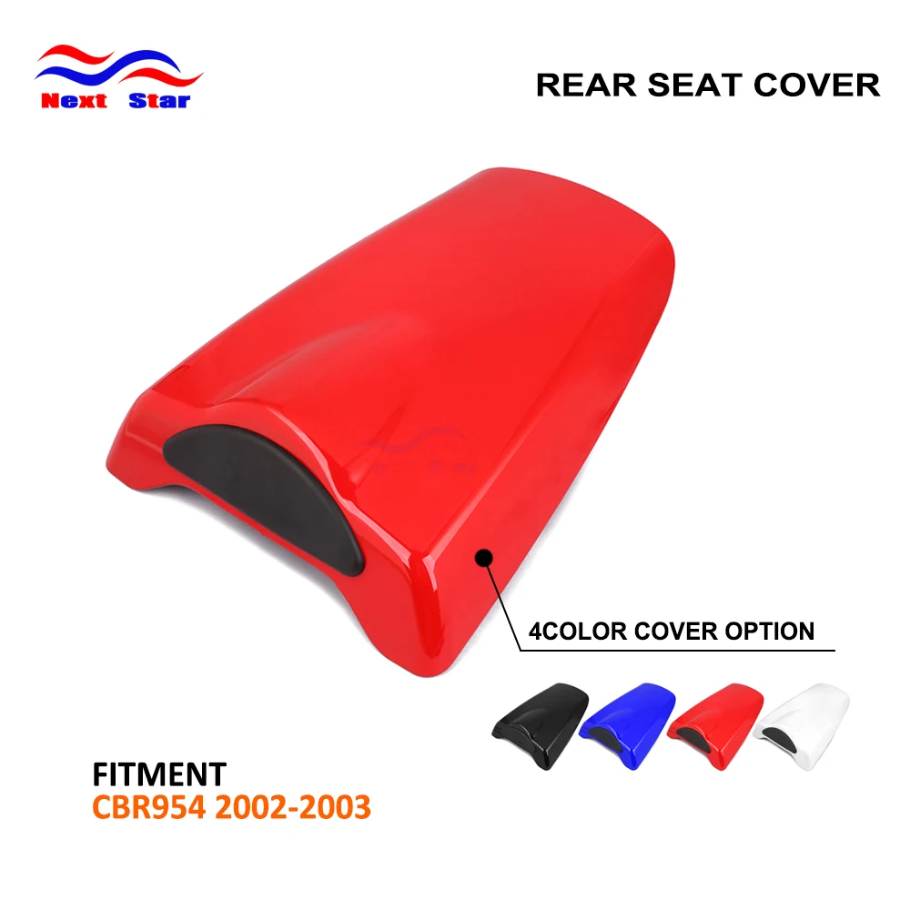 

Motorcycle Multi Color ABS Plastic Rear Seat Cover Cowl For HONDA CBR954RR CBR 954RR 2002 2003