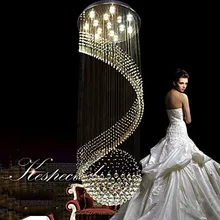 Modern Crystal Chandelier Pendant Lighting Hanging Ceiling Lamps Fixtures with LED Source Clear K9 Crystal Modern Crystal Chandelier Pendant Lighting Hanging Ceiling Lamps Fixtures with LED Source Clear K9 Crystal