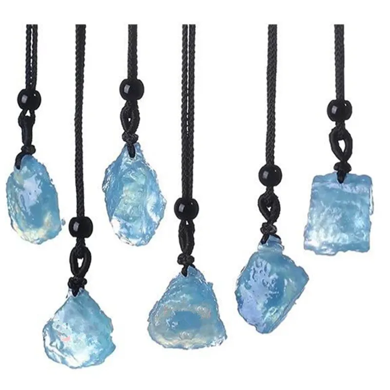 

1PC Fashion Natural Pendant Female Men's Style Pendants Necklaces Charm Jewelry Crafts Accessories Gift YLM9837