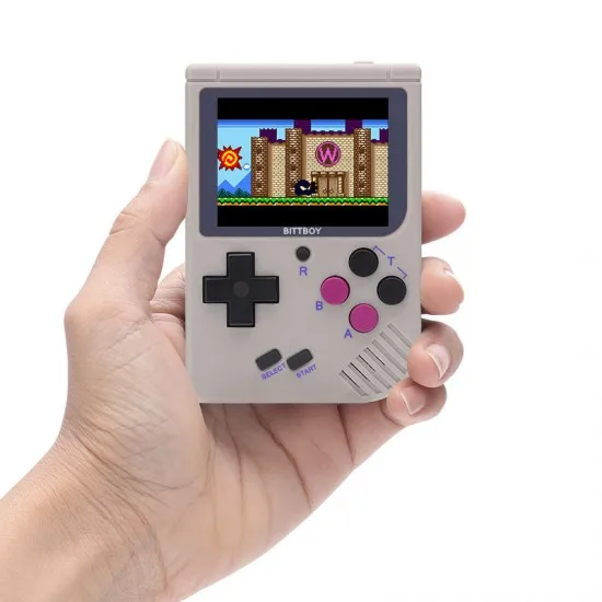 

Video Game Console BittBoy Version3 Retro Game Handheld Games Console Player Progress Save/Load MicroSD Build-in 8GB