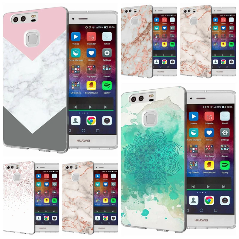 ТПУ роскошь для huawei P9 Lite/P8 Lite/P10Lite Y5 II 2 Y5ii Y6 компактный мягкий дизайн обложки
