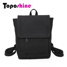 Toposhine Proceso Matorrales Moda Vintage Mochila Suave Calidad de La Manera de Cuero de LA PU de Las Mujeres Mochila Niñas Bolso de Escuela 1604