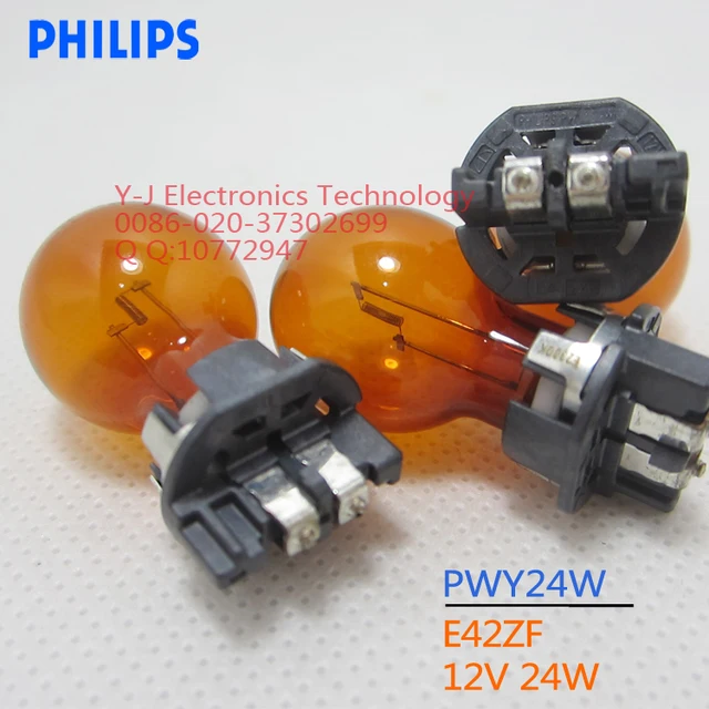 PH original Automotive bulbs PWY24W 12V E4 2ZF Turn lights Amber insert
